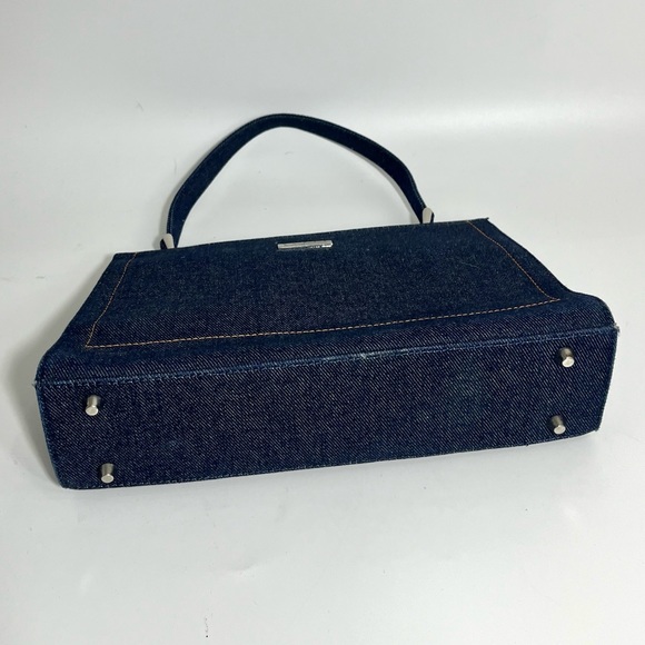 GUESS Y2K Denim Mini Shoulder Bag Purse - Picture 4 of 10